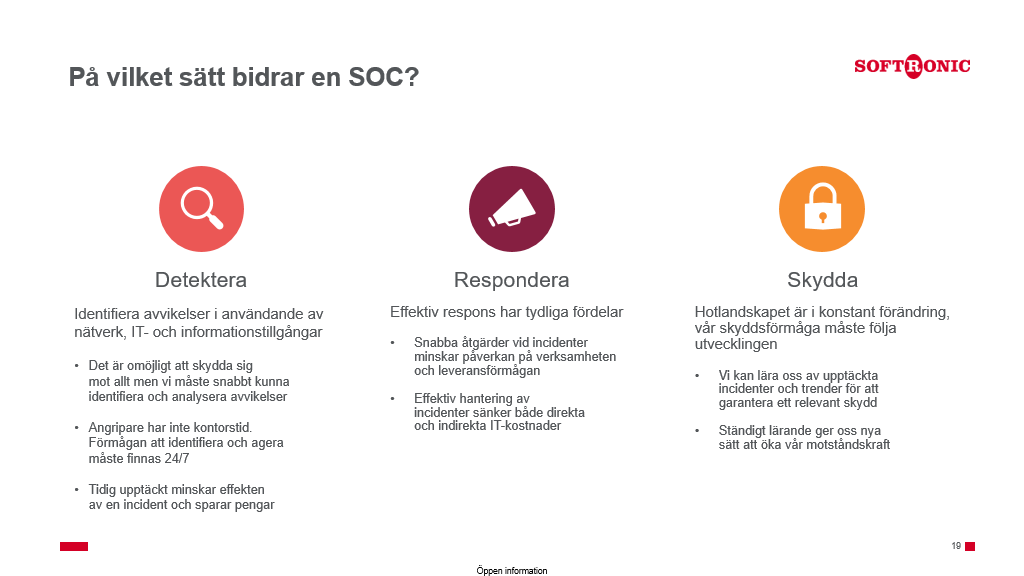 SOC – Security operations center – en nödvändighet för varje verksamhet