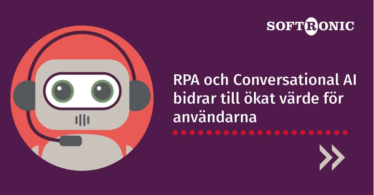 RPA and Conversational AI help to create added value for users banner